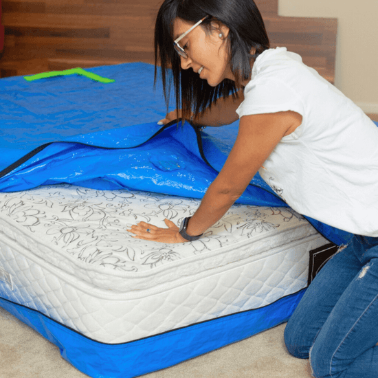 Mattress protector for moving and storage